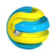 thumbnail image 1 of B Fidget Spinner Cube With Maze Tracks Stress Buster For Kids And Adults Portable Brain Teaser Toy Spatial Thinking Aid, 1 of 3
