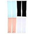 thumbnail image 1 of 4 Paires de Manches Roses pour Enfants pour Vélo et Sports, 1 of 8