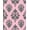 Pink, Pattern 2, variant on ODIKA 4'x6' Machine Washable Non-Slip Area Rug, Vintage Floral Medallion Distressed Heritage Elegant Timeless High Traffic Rug, Black, 517538