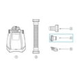 thumbnail image 6 of RichLink Above Ground Pool Sand & Patrone Filter Pump 1.5" with 38Mm Hose Adapter, 6 of 8