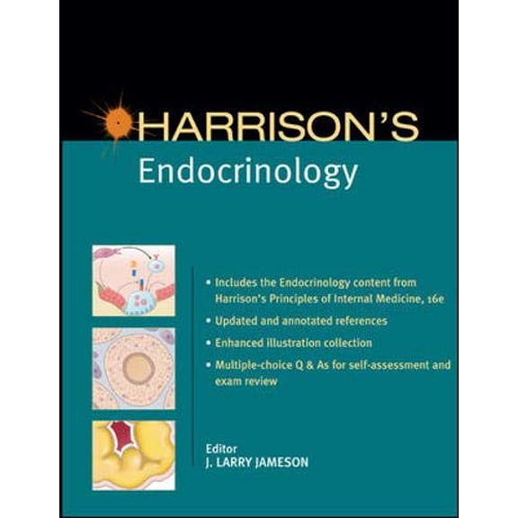 Pre-Owned Harrison's Endocrinology (Paperback) 0071457445 9780071457446