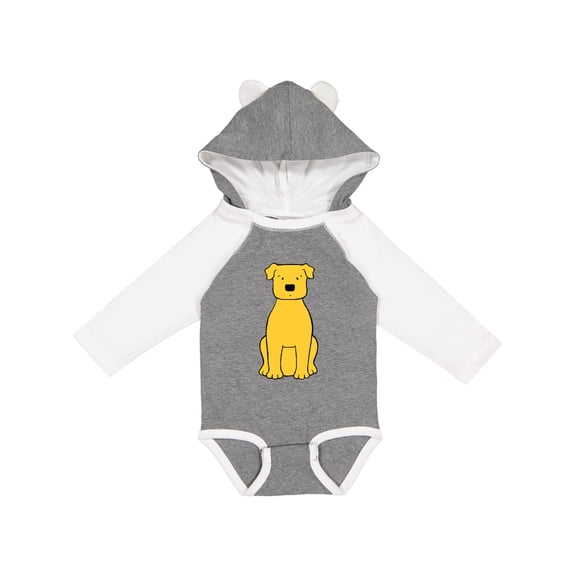 Inktastic Dog Boys or Girls Long Sleeve Baby Bodysuit