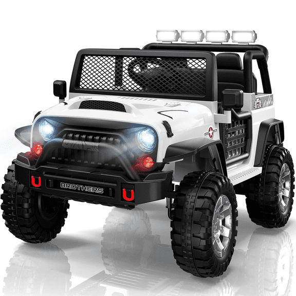LIGIANT L8 APEX 2 Seater Ride On Car, 24V Kids Electric Car w/Remote Control, 4-Wheel Suspension, Bluetooth Speaker, Multi Music Modes, 3 Speeds, LED Lights, Ideal Gift for Kids Ages 3 