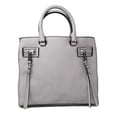 thumbnail image 2 of Rebecca Minkoff HF26GPBS44 Medium Gray Leather Ladies Satchel Purse, 2 of 5