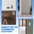 thumbnail image 7 of 1-Gang Screwless Pioneer Floral Decorative Wall Plates,Size 1-Gang 2.9"W x 4.7"H,Unbreakable Thermoplastic Faceplate Cover for Kitchen Living Room Bedroom Decorator Receptacle Outlet Switch, 7 of 7