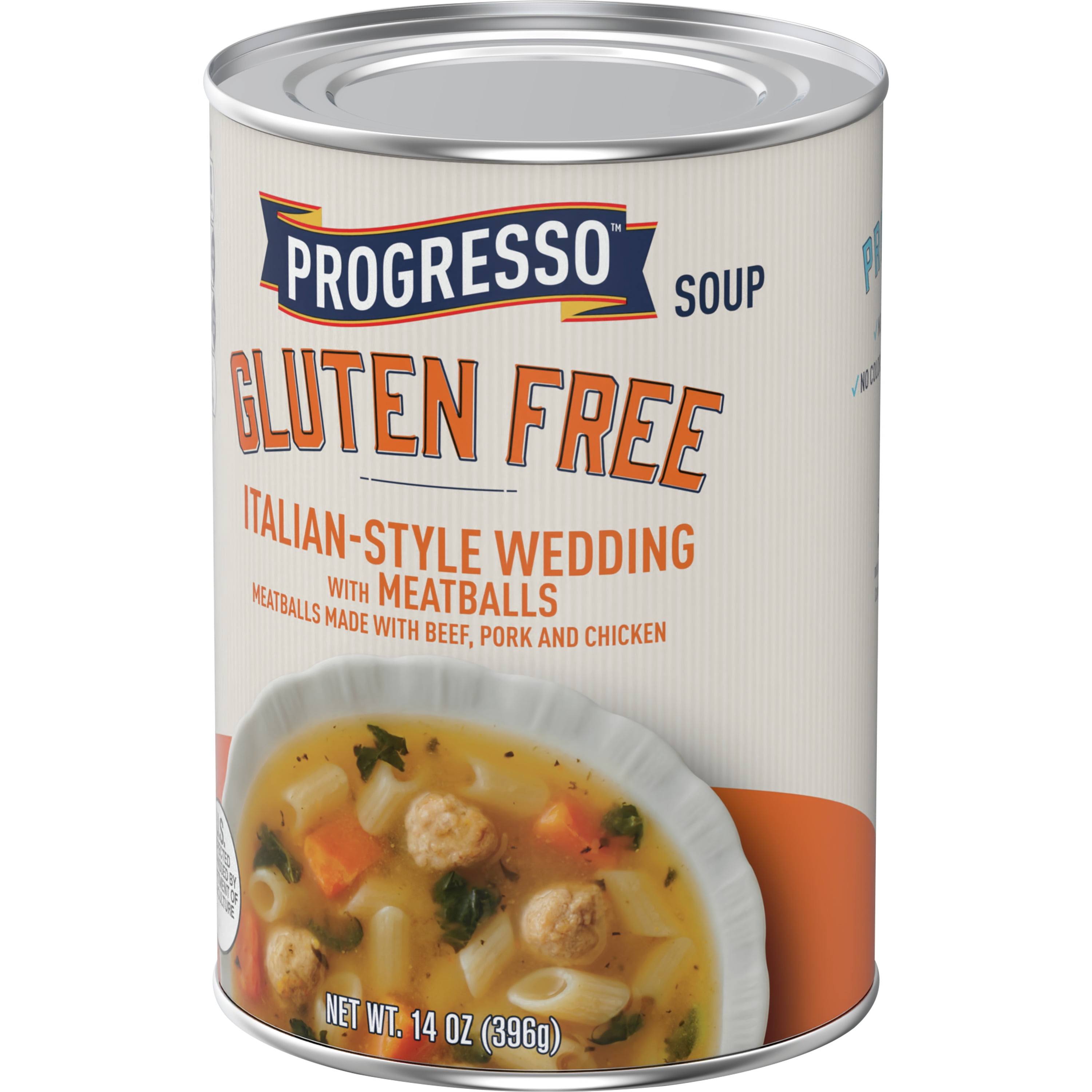 Progresso Gluten Free Italian-Style Wedding With Meatballs Canned Soup, 14  oz. 