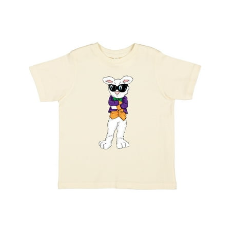 

Inktastic Easter Bunny Boss with Sunglasses and Jacket Gift Toddler Boy or Toddler Girl T-Shirt