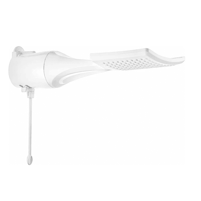 Regadera eléctrica de pared Lorenzetti Shower Ultra negro