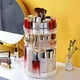 thumbnail image 3 of Organizador de maquillaje, organizador de almacenamiento de cosméticos giratorio de 360 ​​grados, vitrina de maquillaje ajustable, 3 of 5