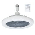 thumbnail image 1 of Ventilador de techo con luz ajustable de 85 a 265 V y base E27 para el hogar., 1 of 14