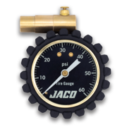 JACO MBX-60 Presta Tire Pressure Gauge for Bikes (Max 60 PSI) | MTB & XC Series