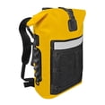 thumbnail image 2 of Mochila impermeable para acampar, bolsa seca, 35 l, con tiras reflectantes, para almacenamiento Amarillo, 2 of 9