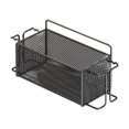 thumbnail image 1 of Soporte para raquetas de bádminton, cesta de almacenamiento de pelotas, estante organizador, espacio de hierro Negro, 1 of 9