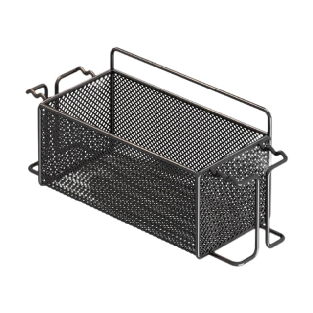 Soporte para raquetas de bádminton, cesta de almacenamiento de pelotas, estante organizador, espacio de hierro Negro
