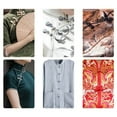 thumbnail image 2 of Dsseng 5 Pairs/Pack Cheongsam Closure Sewing Fasteners Chinese Knots Frog Buttons, 2 of 21
