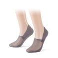 thumbnail image 2 of Lava 5 Pairs Ice Silke No Show Socks for Men Low Cut Invisible Breathable Thin Socks Non Slip Liner Socks Navy Blue, 2 of 8