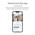 thumbnail image 2 of TP-Link Tapo TD20 Smart Wireless Video Doorbell, 2K Live View, 160° Wide Angle Field of View, AI Detection,  Subscription Not Required - TD20, 2 of 17