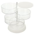 thumbnail image 3 of WORGEOUS Clear Jewelry Organizer Box 4-layer Jewelry Box Rotatable Jewelry Storage Box, 3 of 8