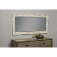 thumbnail image 4 of Farmhouse Style Full Length Leaner Mirror With Polystyrene Frame, Antique White- Saltoro Sherpi, 4 of 5