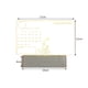thumbnail image 3 of Luz De Noche Lámpara Bloc de notas de acrílico transparente Luz de noche luminosa de mesa Decoración de dormitorio en casa Likrtyny Para estrenar, 3 of 3