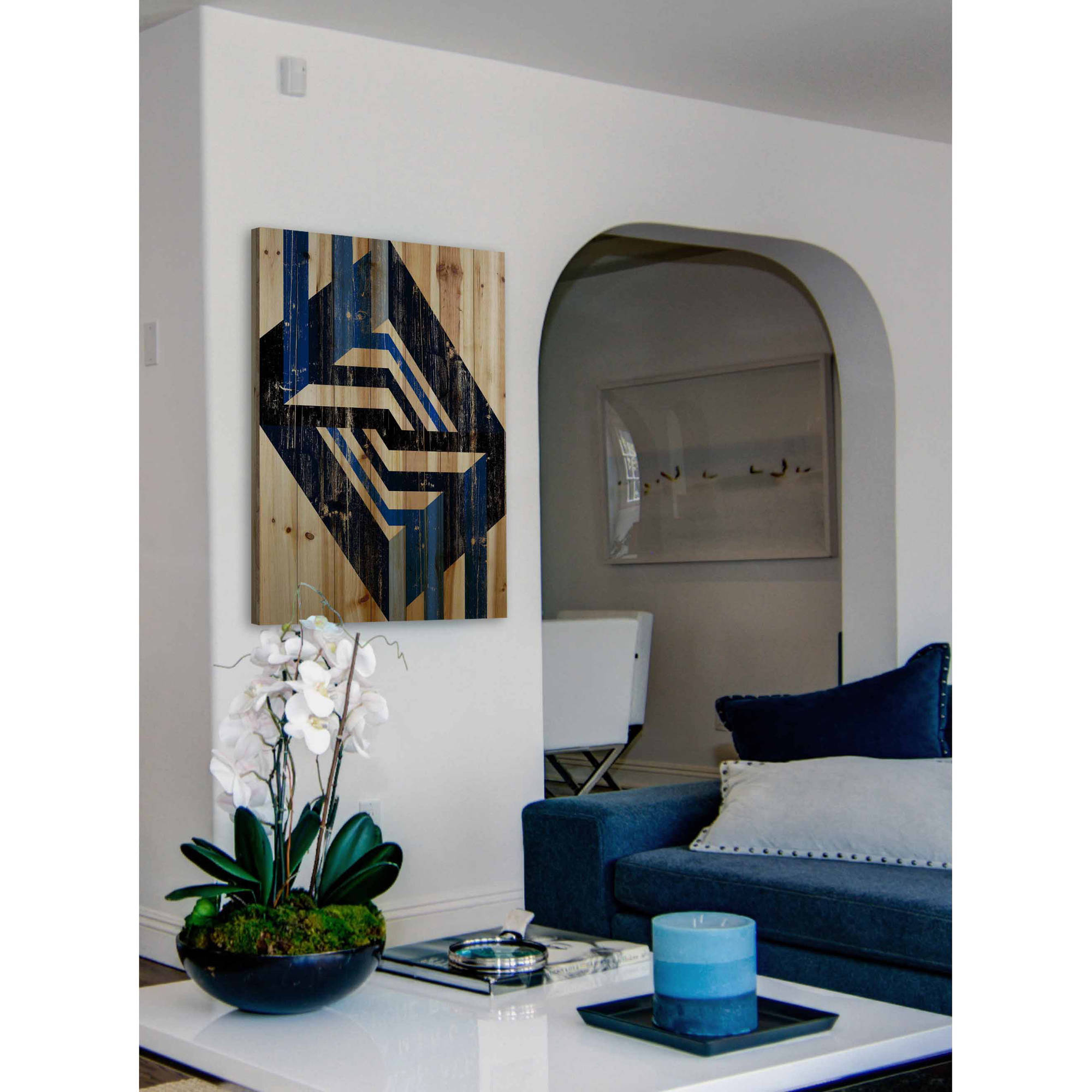 Marmont Hill - "Holding Hands" Painting Print on Natural Pine Wood