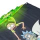 thumbnail image 5 of Cortina de ducha Rick & Morty, opaca, para baño, impermeable, resistente al moho, bloquea la privacidad, probador, patrón de impresión fina de patchwork artístico, 72 x 72 pulgadas, talla única., 5 of 8