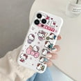 thumbnail image 1 of Phone Case for For Apple iphone 14 Pro Max 14 Plus Girls Anti-drop Cartoon Cinnamoroll Kuromi Hello Kitty Silicone Siling Cover ZR, 1 of 7