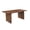 Dark Brown, variant on Taran Designs Belmont 72" Live Edge Solid Wood Dining Table in Brown