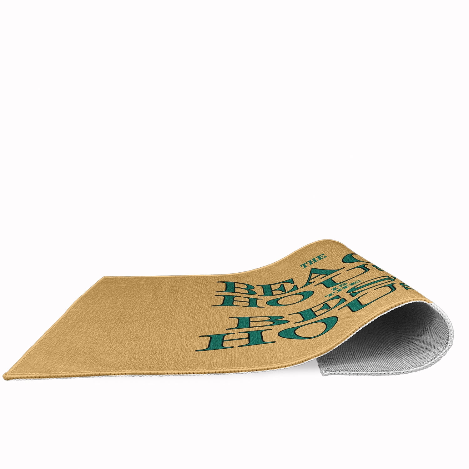 18" x 30" Simply Daisy Beach House Best House Beach Style Chenille Area Rug, Kelly Green