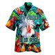 thumbnail image 3 of Camisas y blusas con estampado digital de animales para hombre, camisas casuales de manga corta a la moda para fiestas, playa, sueltas, para hombre, 3 of 5