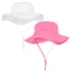 thumbnail image 2 of 2 piezas de sombrero de pescador ajustable para niños, transpirable, para el sol, para viajar, 2 of 6