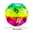 thumbnail image 3 of Pelota De Pu Para Saltos De Altura El espacio de la pelota produce un sonido de estallido fácil de agarrar y atrapar (número de 7 cm), 3 of 8