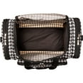 thumbnail image 4 of World Traveler 19-inch Carry-On Shoulder Duffel Bag - Black Trim Houndstooth, 4 of 7