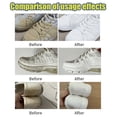 thumbnail image 4 of Jaysuing White Shoes Cleaning Cream Sports Shoes Wipe White Decontamination Yellow Stain-Free Cleaning Agent Shoe Polish -, 4 of 5