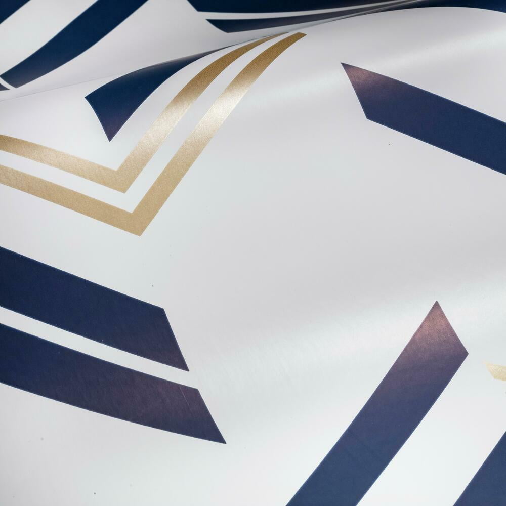 Chevron Stripe Peel and Stick Wallpaper