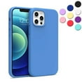 thumbnail image 1 of Entronix Funda de Silicona para iPhone 12 Pro Max, Suave Al Tacto, Antiarañazos y a Prueba de Golpes, Color Aguamarina, 1 of 3
