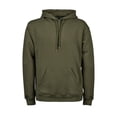 thumbnail image 1 of Tee Jays - Sudadera de algodón con capucha para hombre (Verde oliva), 1 of 2