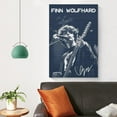thumbnail image 3 of Actor Finn Wolfhard Signed Valentines Day Gift Poster Prints Canvas Wall Art for Trendy Dorm Room Decor Aesthetic Gift, 3 of 7
