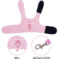 thumbnail image 4 of Rabbit Harness Leash, Adjustable Bunny Harness Leash Cute Vest Harness for Rabbit Ferret Bunny Kitten Guinea Pig Walking, 4 of 7