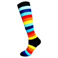 thumbnail image 1 of Correr Hombres Mujeres Calcetines Deportes Compresión Feliz Tubo Soporte Nylon Unisex Al Aire Libre Carreras Medias De Presión Largapangjing, 1 of 4