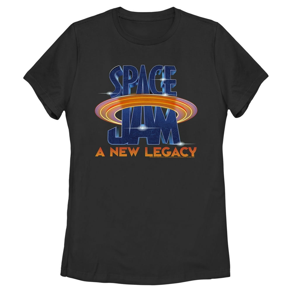 Space Jam - Women's Space Jam: A New Legacy Classic Logo Graphic Tee Black 2X Large - Walmart