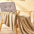 thumbnail image 3 of Heated Throw Blanket with USB Power for Home Travel and Camping 551x314 Inch Quick Heating Machine Washable Two Heat Settings Polyester Comfort Warmth on Sofa Bed, 3 of 3
