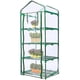 thumbnail image 1 of Cubierta de repuesto para invernadero con cremallera enrollable de 4 niveles, cubierta transparente grande de invernadero de Pvc para jardinería Pl, 1 of 5