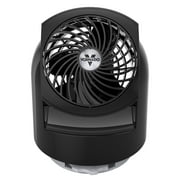 Vornado Flippi V6 Compact Air Circulator Fan, Adjustable Head, 2 Speeds, Black