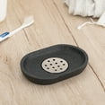 thumbnail image 1 of Suncoda Bathroom Decor and Accessories, Bathroom Decor Soap Soap Tray Soap Rack Practical Soap Rack Draining Tray for Bathroom Kitchen Sink Counter Top, 1 of 6
