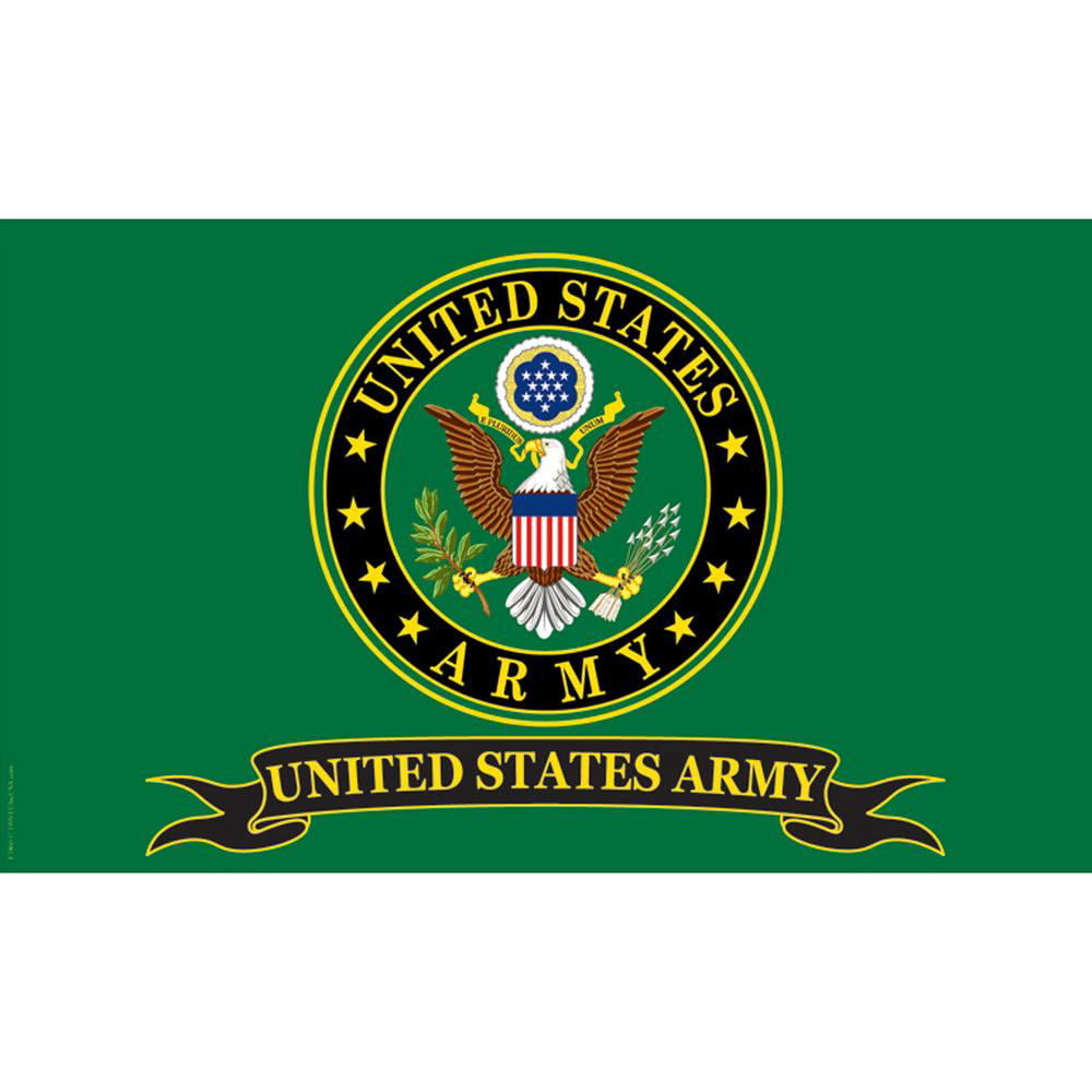 Green Army Flag