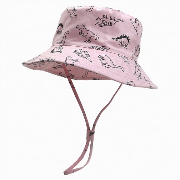 Hessimy Kids Bucket Hat UPF50 Summer Sun Protection Beach Cap Cotton Kids Sun Hat for Boys Girls Outdoor