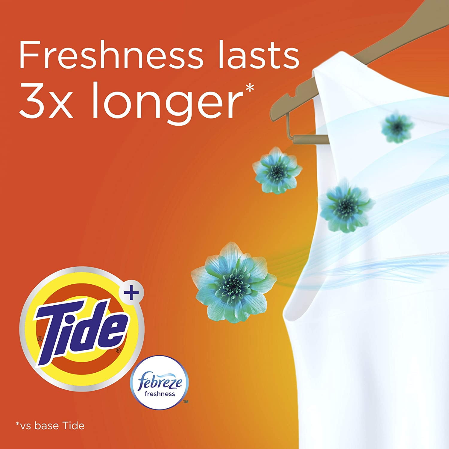 Tide plus Febreze Freshness Botanical Rain HE Turbo Clean Liquid Laundry Detergent, 46 oz, 29 loadsÂ (Packaging May Vary) - 2