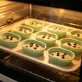 thumbnail image 4 of Silicone Mini Loaf Pans, Non Stick Reusable Baking Cups for Air Fryer, Molds for Baking Brownies, Cakes and More, 4 of 5