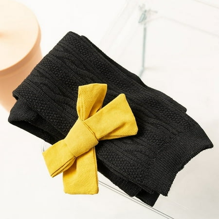 

DDWD Girls‘ Ankle-length Pantyhose Spring and Autumn Thin Baby White One-piece Socks Baby Children‘s Outer Wearing Western Style Bow Leggings